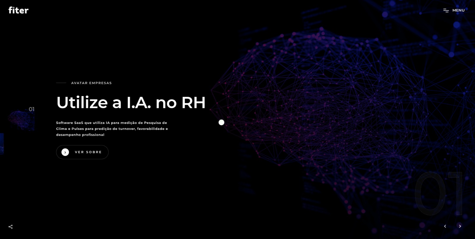 Fiter original website — Utilize a I.A. no RH